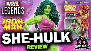 Marvel Legends She-Hulk Iron Man Retro Card Wave Review
