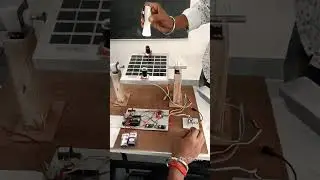 Mechanical Engineering Project 🧑&zwj;🔧⚙️ || Automatic Solar Tracking System 🔥