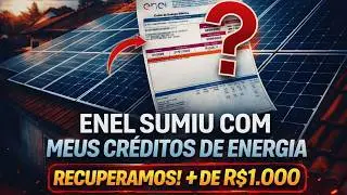 ENEL N&Atilde;O ABATEU OS CR&Eacute;DITOS DE ENERGIA SOLAR &mdash; Veja Como Resolver