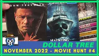 DOLLAR TREE NOVEMBER 2022 Search #4 Blu Ray & DVD Movie Hunt - NEW JOHN TRAVOLTA Fanatic Goodness