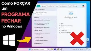 Como FOR&Ccedil;AR um PROGRAMA a FECHAR no Windows