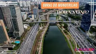 Monotrilho voando