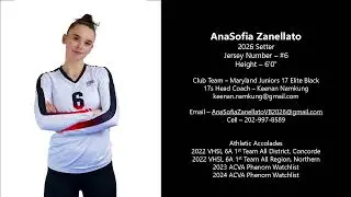 AnaSofia Zanellato (6'0