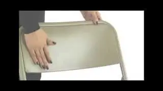 National Public Seating 300 Series Triple Brace Metal Chairs