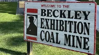 Went underground on a mine car with a former coal miner.