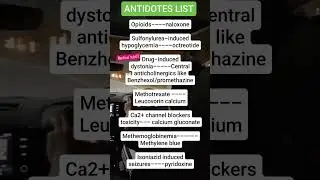 ANTIDOTES 1