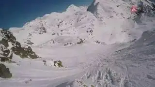 GoPro run Loic Collomb-Patton  - Chamonix-Mont-Blanc staged in Vallnord-Arcal&iacute;s - FWT17