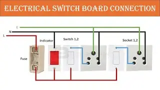 Electrical Board Connection! Electrical Switch Board! Electrical Board Fitting! Electrical Box