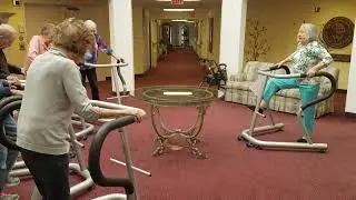Residents at Holiday Retirement use S3 Balance to reduce falls in resident-led group classes.