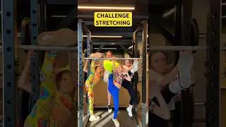 🌪️ Who likes stretching? #challenge #funny #foryou #varya #gym #shorts