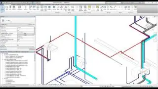 Asignar color a tuberías por sistema REVIT MEP