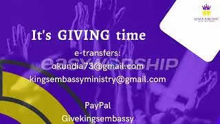 SUNDAY ENTHRONMENT SERVICE 27/07/2025