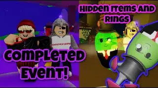 REID AND TONYA'S HIDDEN ITEMS AND RINGS | Spring Event on Ghost Simulator (Part 2)