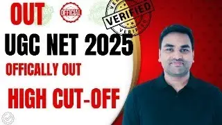 HIGH CUT OFF🔥 UGC NET JUNE 2025 || UGC NET RESULT 2025 || UGC NET 2025