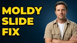 Should You Pre-Wash An Outdoor Slide Before Removing Mold?