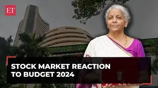 How stock markets reacted to Union Budget 2024 speech