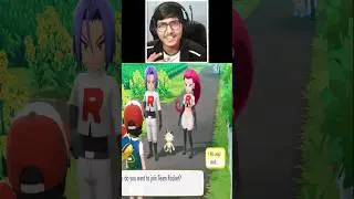 What happens when you join Team Rocket🚀 in Pokemon Let's go! #shorts #pokemonletsgo #monsun