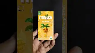 maaza new packing design💫#shorts