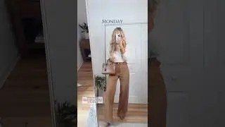Work outfit ideas for the new week! 💻☕️💼