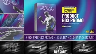 Box Product Promo AFTER EFFECTS Template Videohive 32325117