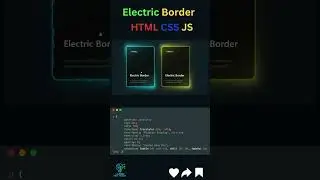 Electric Border Effect CSS
