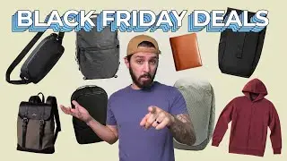 🚨 8 BEST Black Friday Deals 🚨 (Unbound Merino, Aer, Peak, Bellroy, & more!)