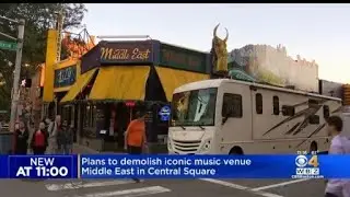 Plans to demolish iconic music venue Middle East