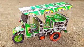 How To Make Matchbox Tuk Tuk Texi