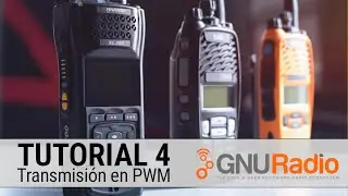 GNU Radio Tutorial 4: Transmisión y recepción de señal en PWM
