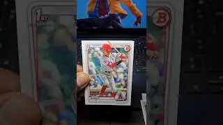 Ripping a 2020 Bowman MLB pack