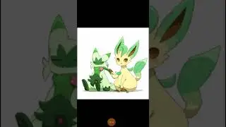 Nyarote played by Leafeon.              #shorts #pokemon