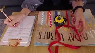 ASMR Gift Bag Sorting & Organising Whispers Intoxicating Sounds Sleep Help Relaxation