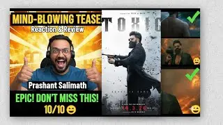 Toxic teaser reaction/review|Rocking star Yash|Geethu mohandas|KVN production|panworld 