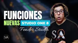 Aquí las Nuevas Funciones de Studio One 8 - Fender Studio
