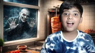 MY FIRST NIGHT SHIFT IN A HORROR SHAWARMA SHOP !