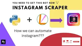 You Need to Get this Instagram Automation Bot Now 😱😱|| Insta Scraping Using Python & Instaloader 💻💻