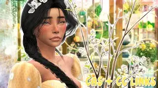 ✨CREATE A SIM WITH ME✨ | COTTAGE CORE | SIMS 4 CAS WITH CC LINKS
