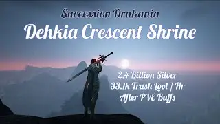 BDO | Succession Drakania - Dehkia Crescent Shrine 33k+ TL w/Agris + Yellow - 2.4b Silver