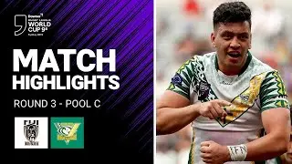 Match Highlights | Fiji v Cook Islands | 2019 Rugby League World Cup 9s | Pool Match | RLWC
