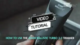 How to Use the Zlade Ballistic Turbo 3.0 | Full-Body Manscaping Trimmer | Quick Tutorial