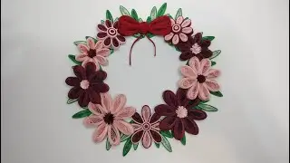 Quilling Door Decoration for Your Home | Tutorial | DIY | Step by step | Paper Craft