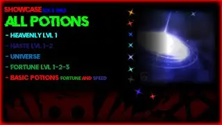 SOL'S RNG SHOWCASE ALMOST ALL POTIONS | CREDITS IN DESCRIPTION