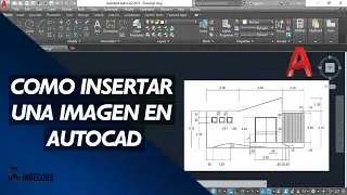 Como insertar una imagen en AutoCAD