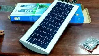 #luminaire #solaire 120w ليمينير بالطاقة الشمسية ☀️💡⚡