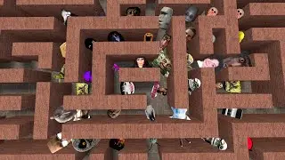 Vehchile Yoshie Obunga And Armost Cute Joe Biden Nextbot fun mod Hotel Room In Maze#nextbotgmod