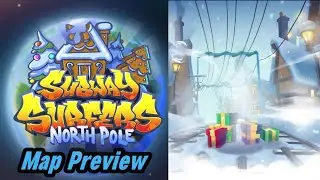 Subway Surfers North Pole 2025 - Map Preview 