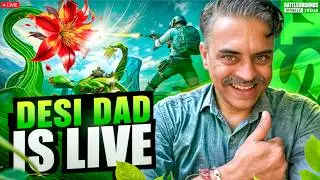 BGMI LIVE STREAM WITH RUSH GAMEPLAY  | DESI DAD yt  #shorts #foryou #bgmi #viral #trending