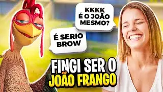 FINGI SER O JOÃO FRANGO NO FREE FIRE!! IMPOSSÍVEL NÃO RIR!!