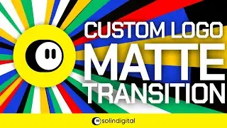 Custom Logo Colorful Matte Transitions for Twitch, YouTube, Facebook and Kick Streamers & VTubers