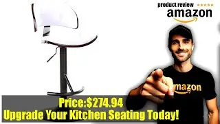 Buy Continental Kitchen Breakfast Stool,Height Adjustable Chair Lift Metal Frame,360&deg; Rotating Bar